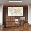 Wooden City - Wooden World Map Extra Large - Natural